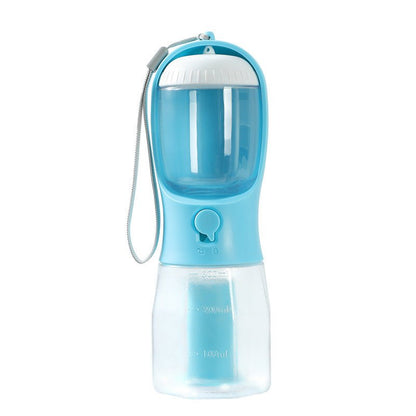 Gourde 3 - en - 1 pour Chien - Eau, Croquettes & Distributeur de Sacs pour Balades Faciles - ToutouZEN