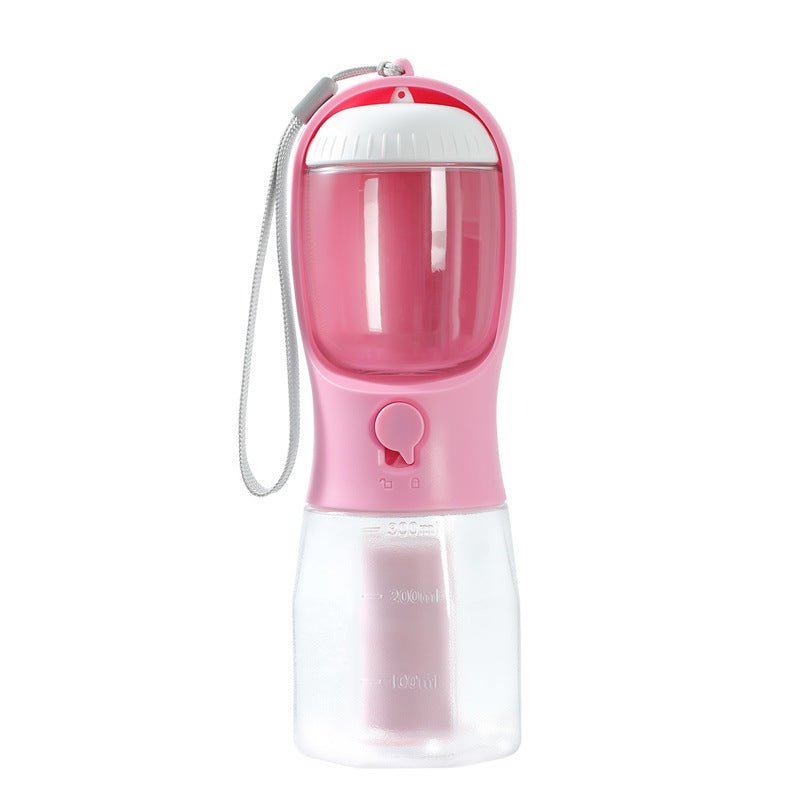 Gourde 3 - en - 1 pour Chien - Eau, Croquettes & Distributeur de Sacs pour Balades Faciles - ToutouZEN