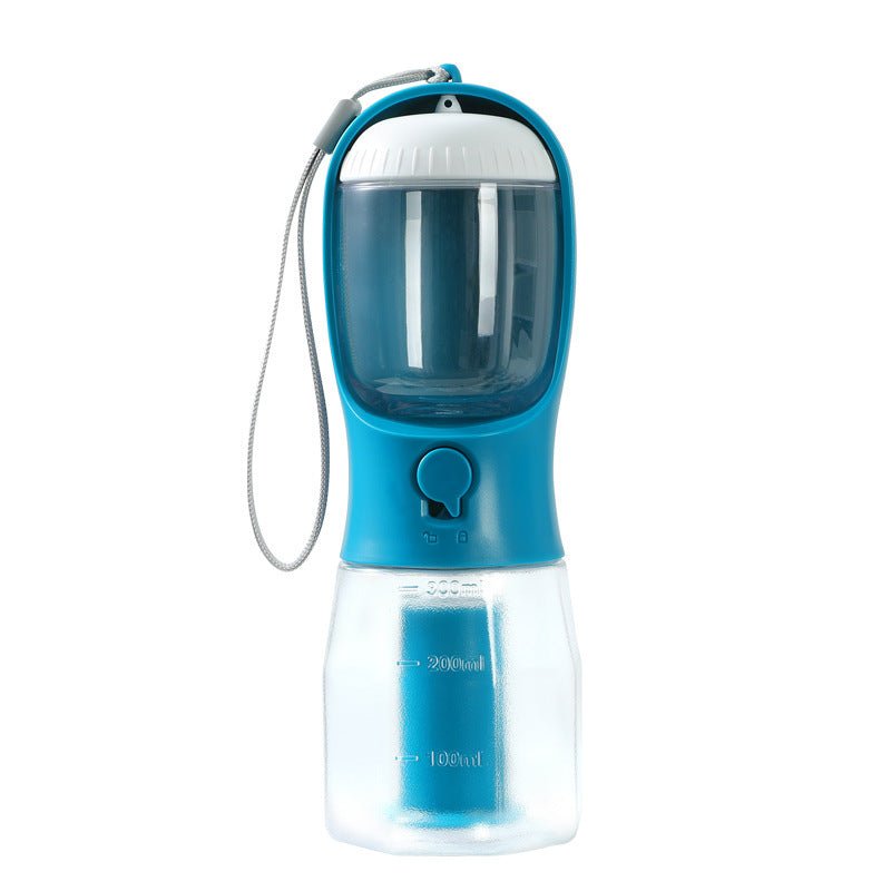Gourde 3 - en - 1 pour Chien - Eau, Croquettes & Distributeur de Sacs pour Balades Faciles - ToutouZEN
