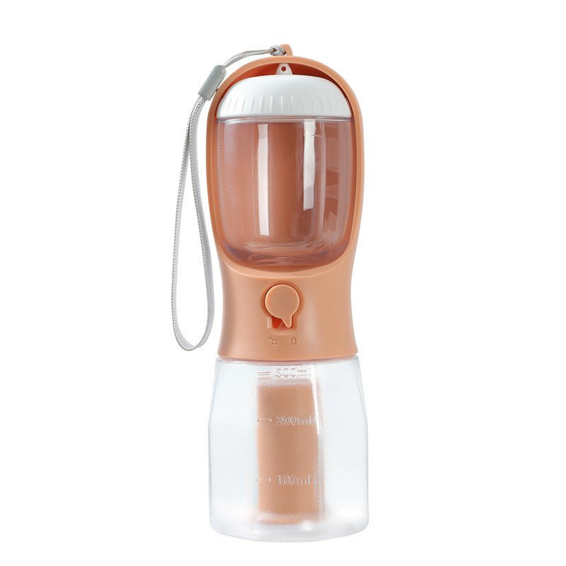 Gourde 3 - en - 1 pour Chien - Eau, Croquettes & Distributeur de Sacs pour Balades Faciles - ToutouZEN