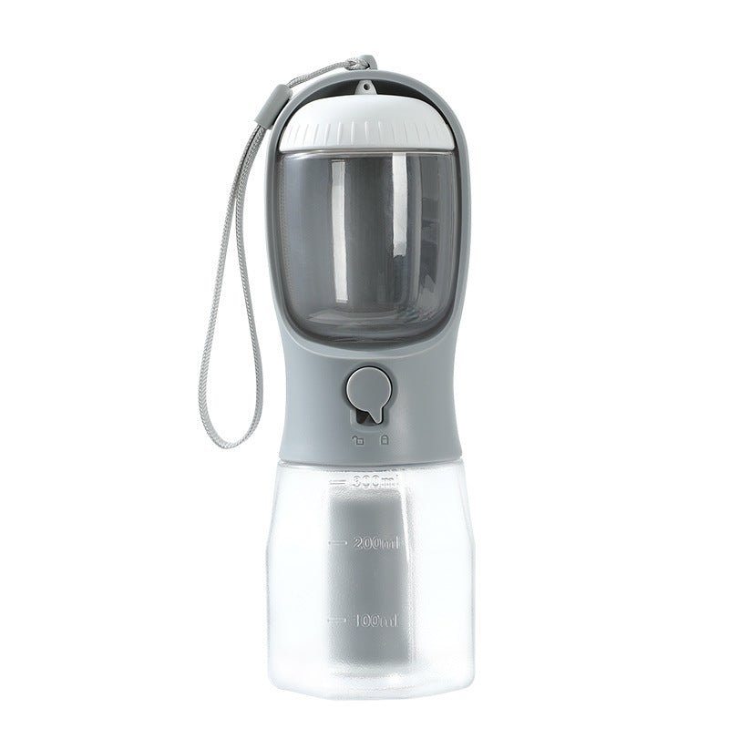 Gourde 3 - en - 1 pour Chien - Eau, Croquettes & Distributeur de Sacs pour Balades Faciles - ToutouZEN