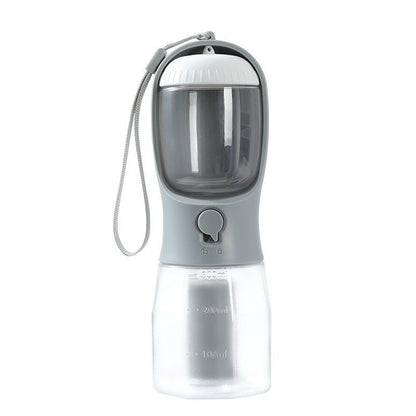 Gourde 3 - en - 1 pour Chien - Eau, Croquettes & Distributeur de Sacs pour Balades Faciles - ToutouZEN