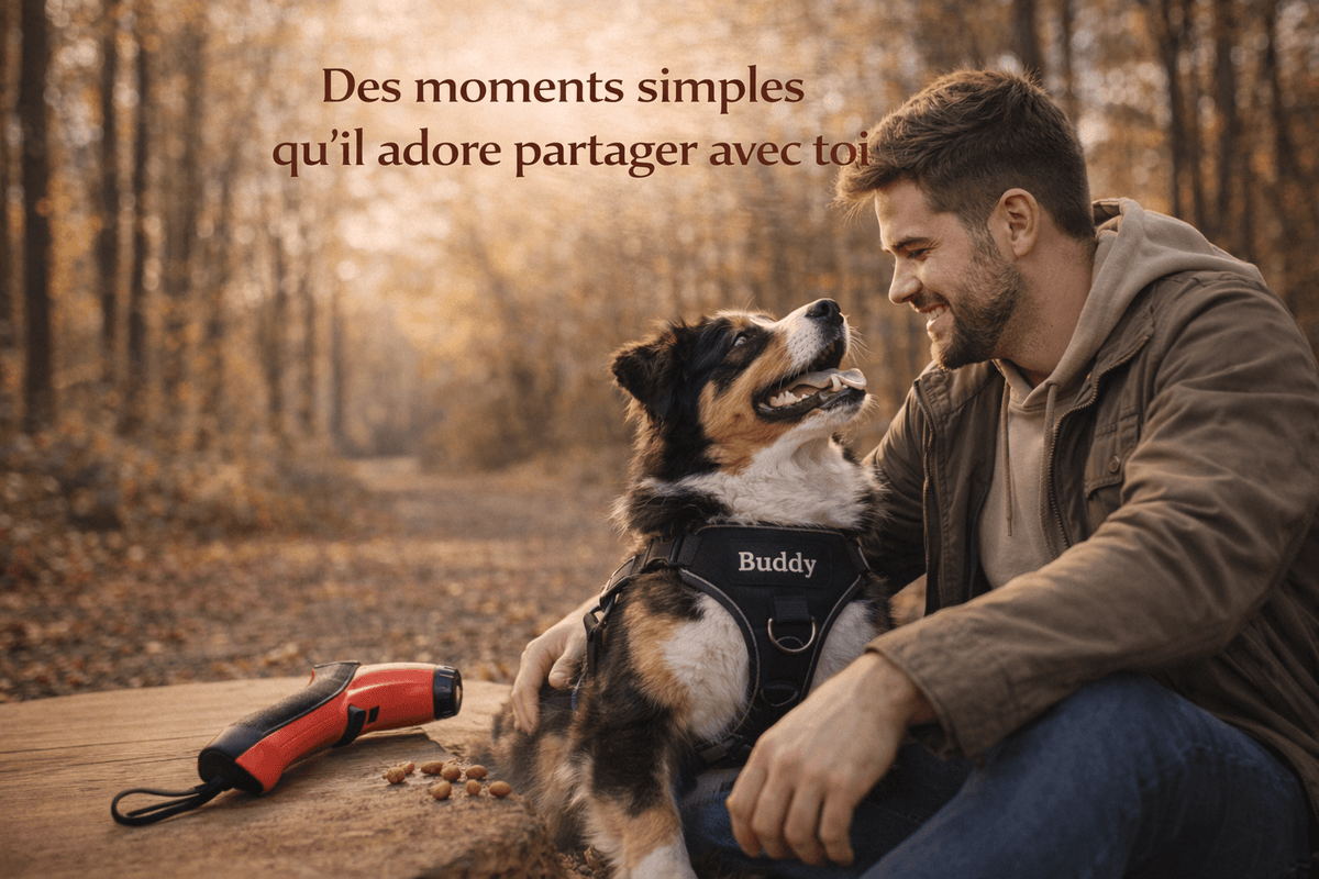 Lance Friandise Interactif pour Chien - Jeu Ludique, Exercice & Plaisir en Balade - ToutouZEN